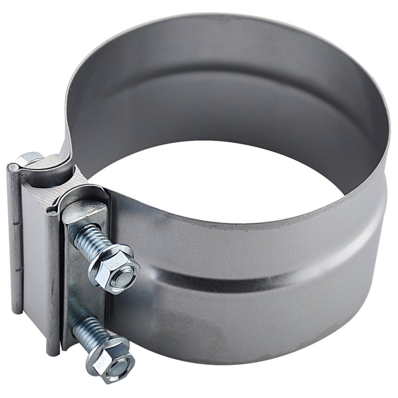 ROADFORMER 5" Lap Joint Exhaust Band Clamp Preformed Aluminized Steel - Image 1